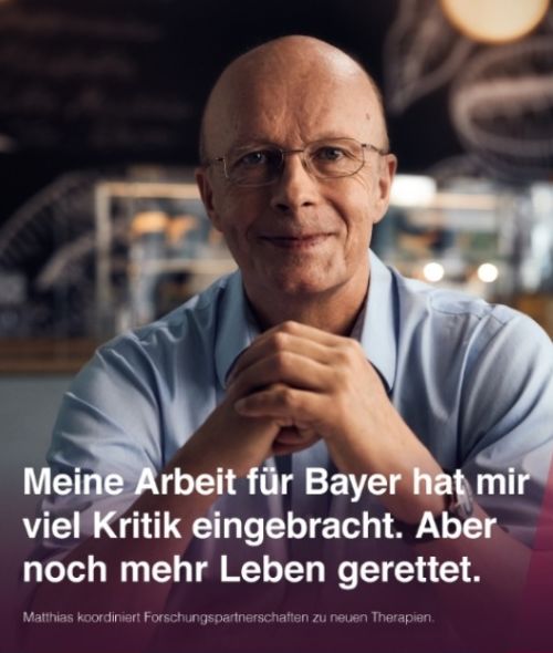 #voranbringen: Per Kasch fotografiert die Mitarbeiter-Kampagne für BAYER im Auftrag von Serviceplan - produziert wurde sie von NU PROJECTS