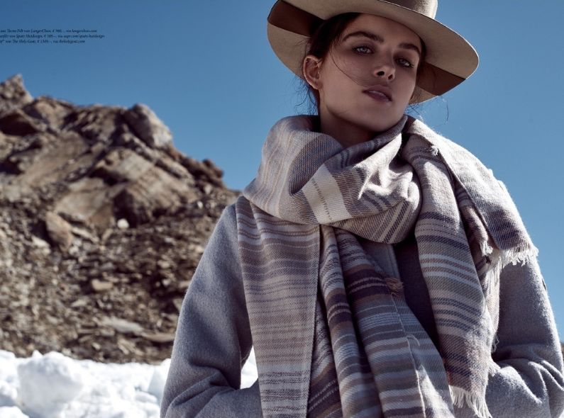 FOGS magazine celebrates the ice age - the Winter ‘19/‘20 cover spread was photographed by Linda Leitner with concept & styling by Anja WOERTGE c/o les ARTISTS by Josef Stockinger