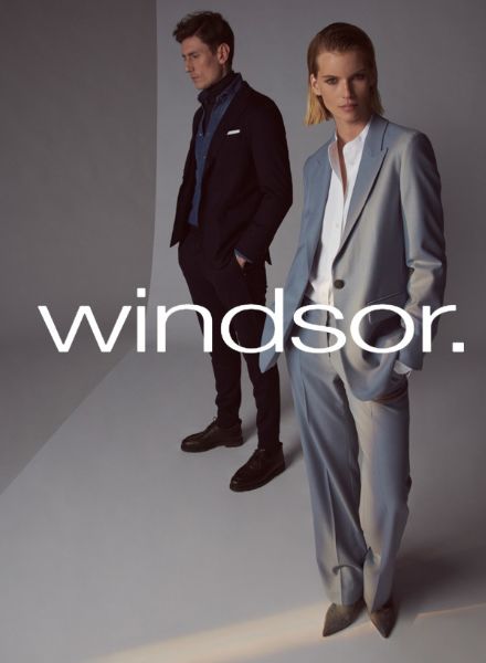 British actor Norman Watkins in WINDSOR - ANDREAS ORTNER photographs the Fall/Winter 2020 campaign for premium fashion label WINDSOR