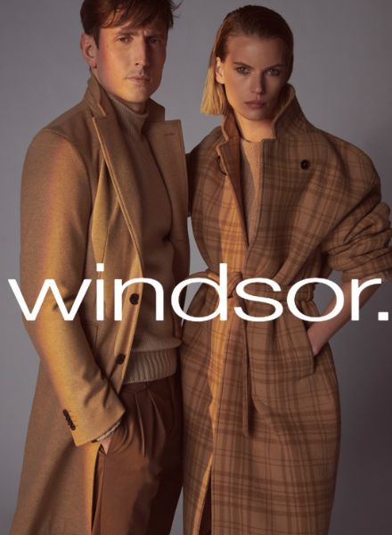British actor Norman Watkins in WINDSOR - ANDREAS ORTNER photographs the Fall/Winter 2020 campaign for premium fashion label WINDSOR