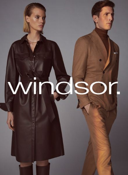British actor Norman Watkins in WINDSOR - ANDREAS ORTNER photographs the Fall/Winter 2020 campaign for premium fashion label WINDSOR