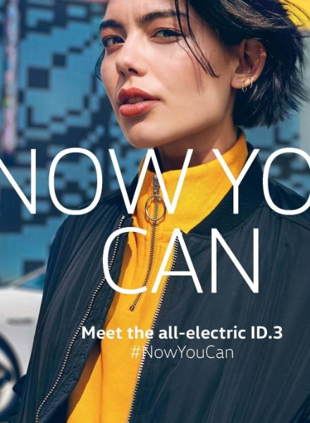NOW YOU CAN! - Uwe Düttmann photographs the fully electric VOLKSWAGEN ID.3, with production and location scouting by CCCP