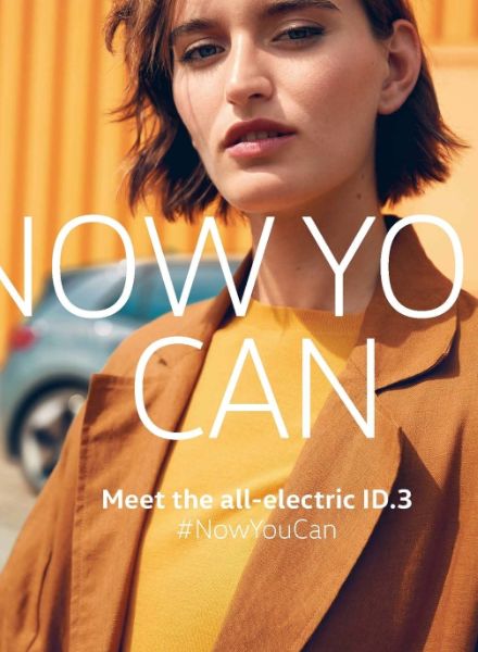 NOW YOU CAN! - Uwe Düttmann photographs the fully electric VOLKSWAGEN ID.3, with production and location scouting by CCCP