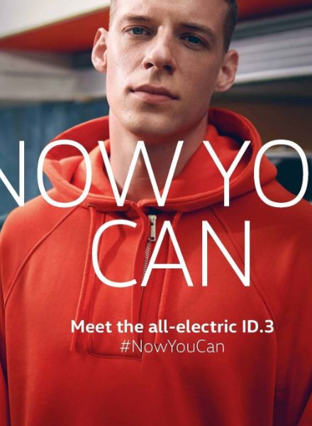 NOW YOU CAN! - Uwe Düttmann photographs the fully electric VOLKSWAGEN ID.3, with production and location scouting by CCCP