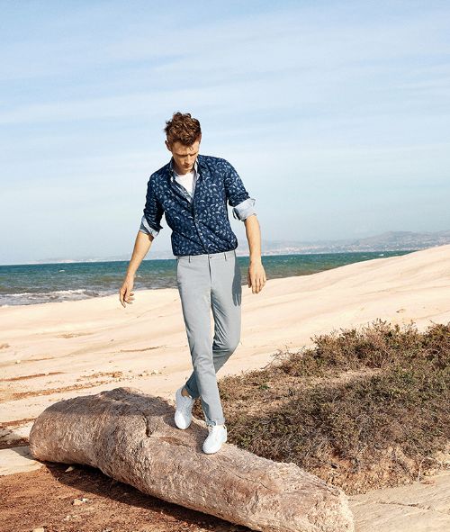 LAVICO S/S ‘20 fashion collection featuring male model Linus Wordemann in Sicily - photos by SACHA TASSILO HöCHSTETTER