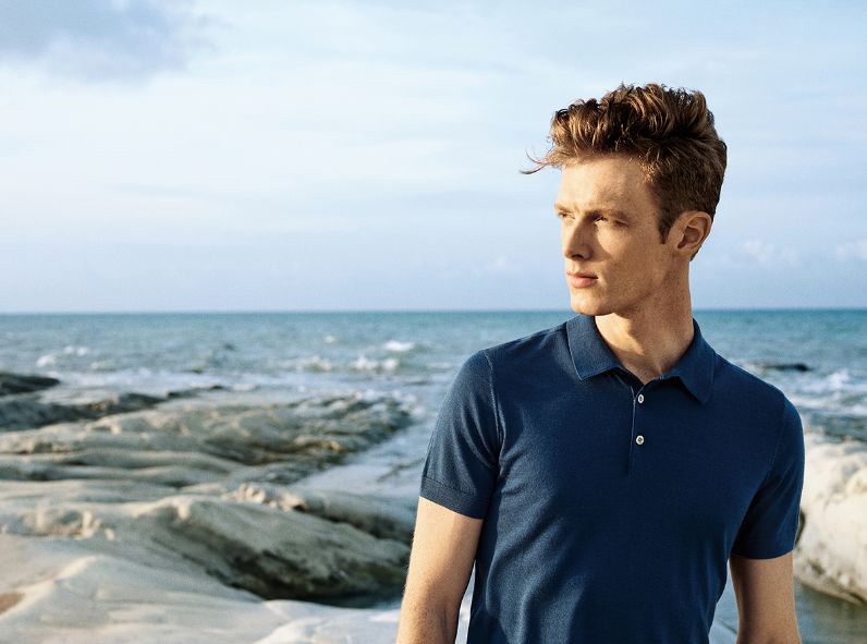 LAVICO S/S ‘20 fashion collection featuring male model Linus Wordemann in Sicily - photos by SACHA TASSILO HöCHSTETTER
