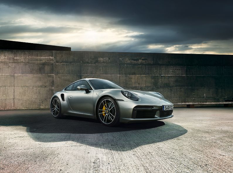PORSCHE launches the new PORSCHE 911 TURBO Generation 992 with modern, powerful imagery by JAN STEINHILBER on commission for Keko