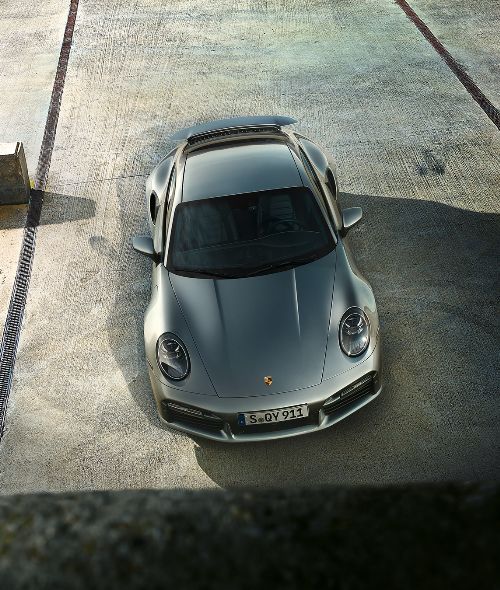 PORSCHE launches the new PORSCHE 911 TURBO Generation 992 with modern, powerful imagery by JAN STEINHILBER on commission for Keko