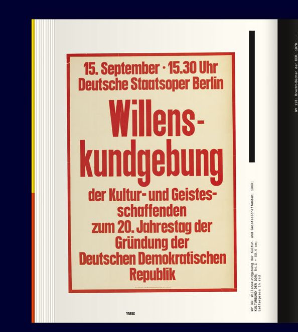 SLANTED PUBLISHERS present the book : ‘Karl-Heinz Drescher – Berlin Typo Posters’ with texts and interviews on GoSee
