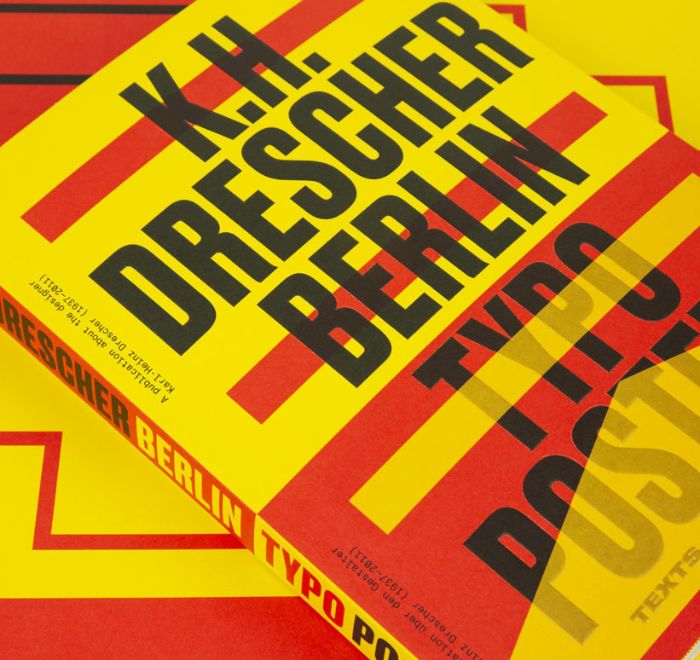 SLANTED PUBLISHERS present the book : ‘Karl-Heinz Drescher – Berlin Typo Posters’ with texts and interviews on GoSee