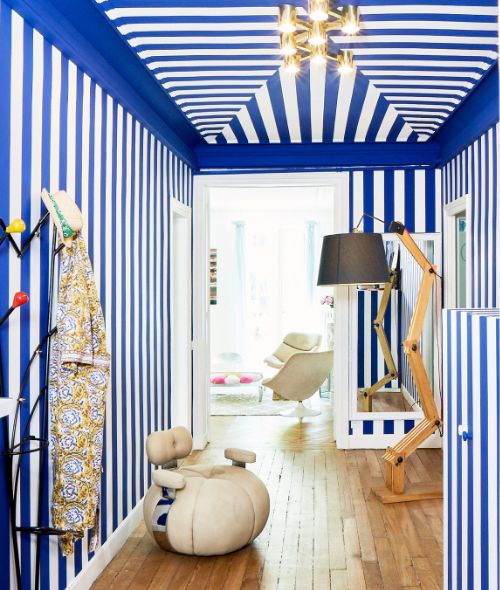 Benne OCHS c/o EMEIS DEUBEL visited founder of the boutique advertising agency AL DENTE, Patricio Miceli, in his eclectic private residence in Paris for the magazine ARCHTEKTUR & WOHNEN