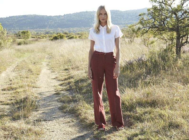 PETRA FISCHER : photographs GRÜNE ERDE Spring/Summer 2020 fashion and an editorial for SEASON magazine