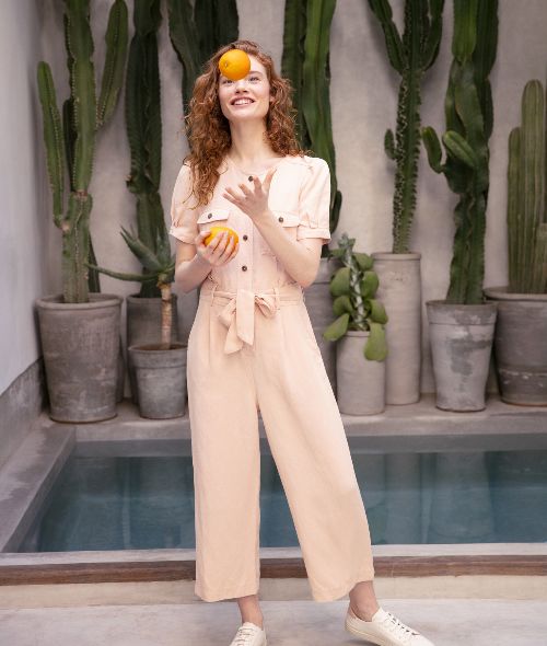 70SEVEN with a sustainability and hygiene concept at photo productions in Morocco, Hamburg & Cologne for fashion clients such as C&A, CLOCKHOUSE and PEEK & CLOPPENBURG Düsseldorf with models Carolin Lossberg, Isaac Carew & Tom Webb