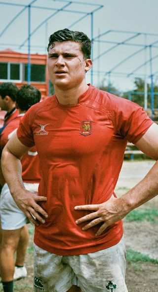 PAWEL FABJANSKI : fotografiert in Chile für das Londoner THE RUGBY JOURNAL die Gründung der 'Superliga Americana de Rugby'