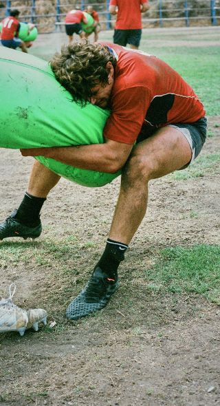 PAWEL FABJANSKI : fotografiert in Chile für das Londoner THE RUGBY JOURNAL die Gründung der 'Superliga Americana de Rugby'