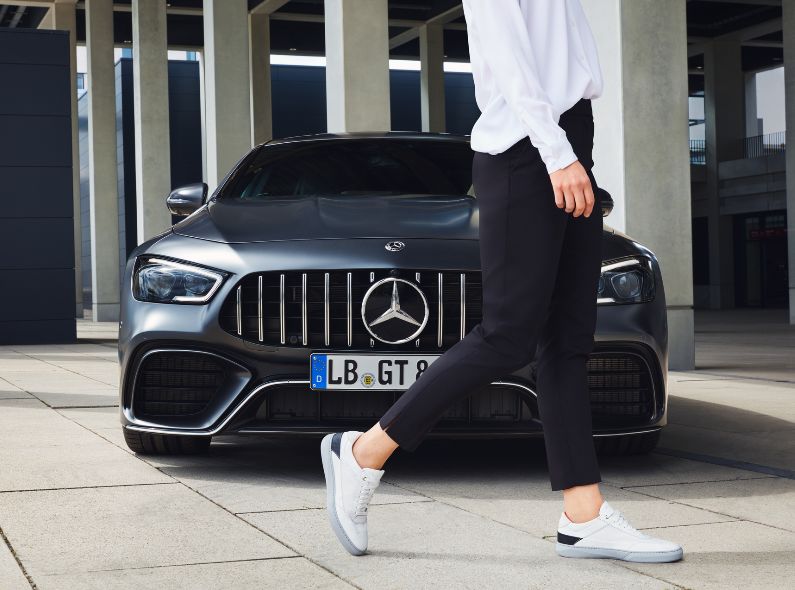 MARC AND DAVID photographs the ‘SANTONI for AMG’ collection – post production by STEFAN EISELE POSTPRODUCTION