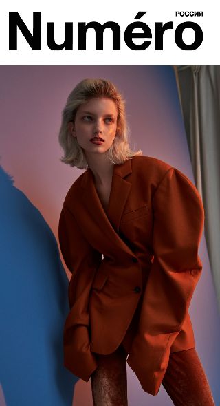‘Tenderness of Flowers’ – ANDREAS ORTNER stages model Kristin Drab for Russian NUMERO