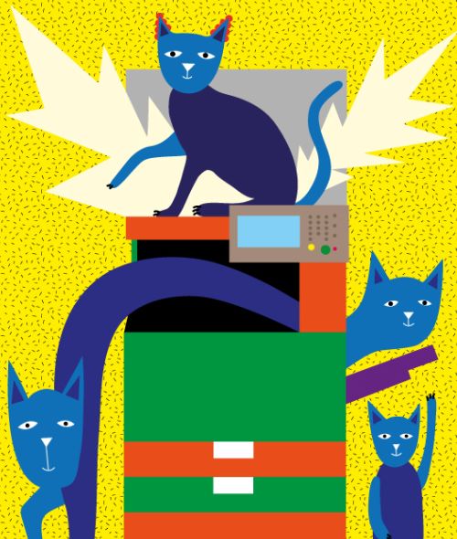Illustrationen für CLOSED sowie das GREENPEACE Magazin - das Artwork aus den Händen von Illustrator Stefan MOSEBACH c/o WILDFOX RUNNING
