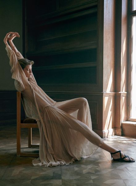 Slapy Castle revisited … – ANDREAS ORTNER photographs supermodel Barbora Podzimkova for VOGUE Ukraine in Slapy Castle, shrouded in mystery just outside of Prague