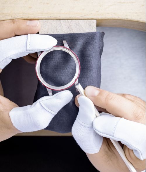 SCANDERBEG SAUER accompanies the manufacturing process of chronograph AUDEMARS PIGUET Code 11.59 photographically