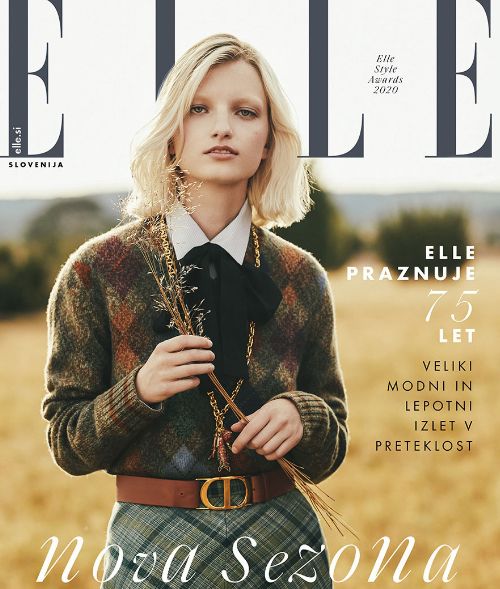 Model Kristin Drab in der ELLE SLovenia September 2020 - Fotos Anja BOCHAMMER c/o HILLE PHOTOGRAPHERS, Styling Davor Jelusic, H&M Jamal Musa und Produktion Vlens Müller-Feller c/o SPEEDBALL