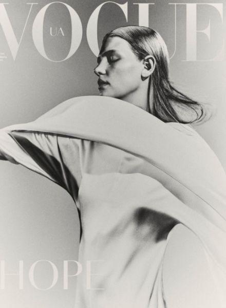 Melanie + Ramón fotografieren 'Hope' für die VOGUE Ukraine - Hair Olivier SCHAWALDER c/o LES ARTISTS by Josef Stockinger