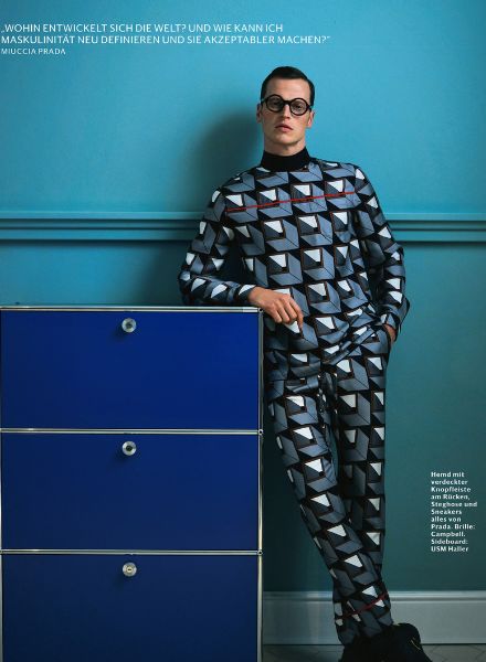 What are you wearing? MAX VON TREU photographs male top model Lars Burmeister for MR ICON