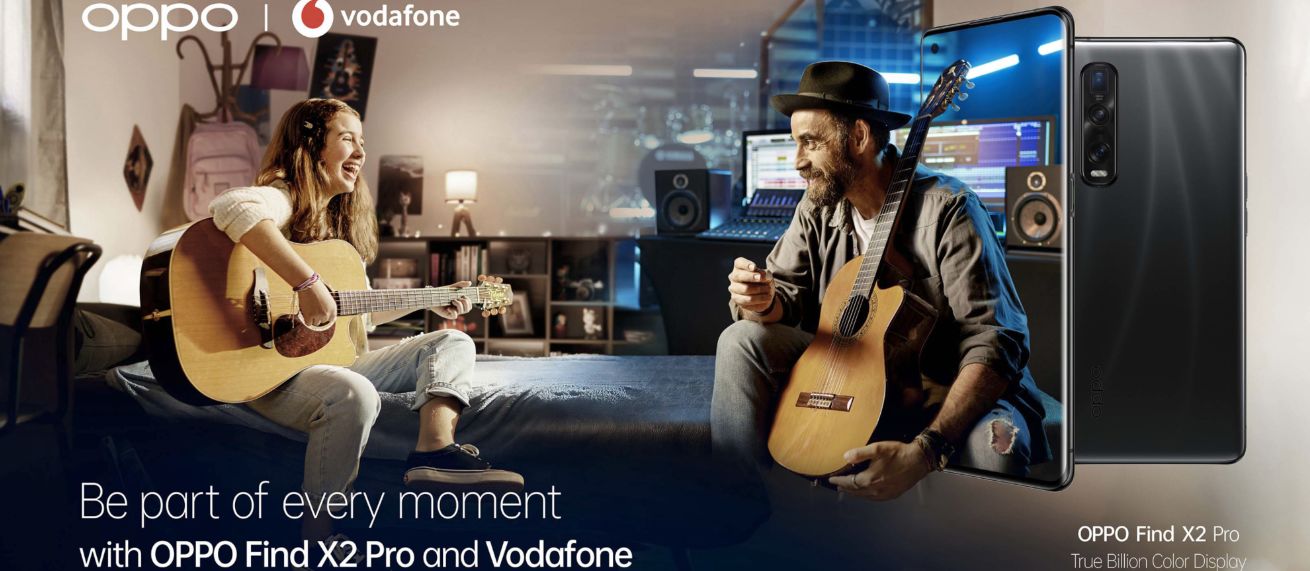 'Be Part of Every Moment' for OPPO Find X2 Pro, the campaign for the sales start at VODAFONE Germany – post production by STEPHANIE WENCEK POSTDESIGN