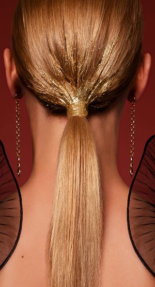 SCHAH PHOTOGRAPHY : photographs a festive BEAUTY HAIR editorial for PETRA magazine