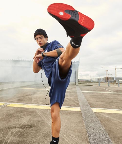OTTO presents casual premium sports labels - photographed by GARY ENGEL c/o HILLE PHOTOGRAPHERS at the port of Hamburg