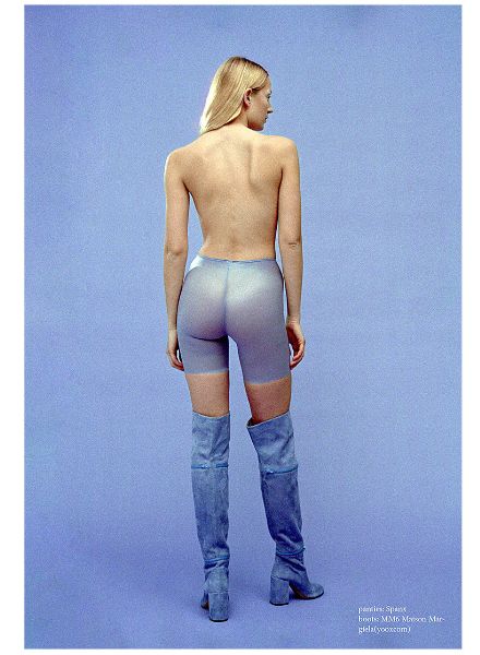 ‘Purple Haze’ SLEEK editorial with Marie Louwes, styled by Natalia WITSCHKE c/o NINA KLEIN (photos by: Lukas Senger)