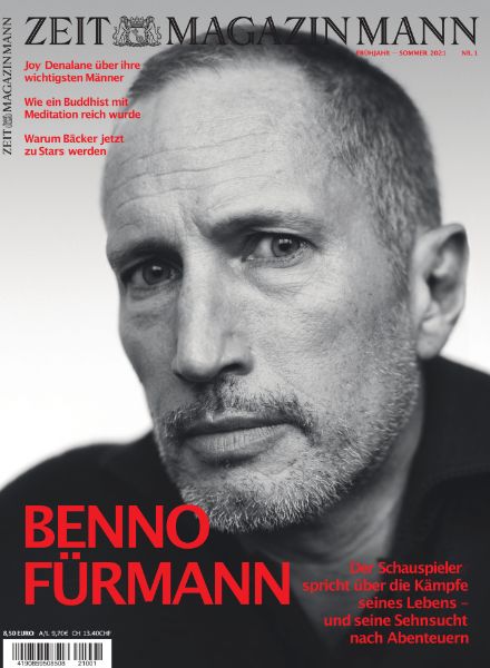 Die Kämpfe seines Lebens und die Sehnsucht nach Abenteuer - der Schauspieler Benno Fürmann in der Coverstory des ZEIT Magazins - Grooming Saskia KRAUSE c/o BASICS BERLIN