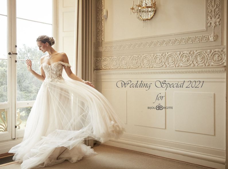 Jewelry for a dream wedding – the BIJOUX BRIGITTE 2021 Wedding special, photographed by NICOLE NEUMANN c/o HILLE PHOTOGRAPHERS