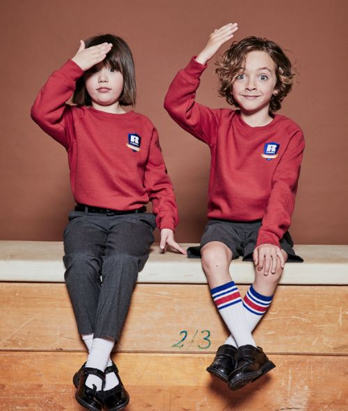 Back to school - SABINE DUERICHEN fotografiert die RUSSEL KIDS Schoolgear Kollektion im SKYLOFTSTUDIO in München