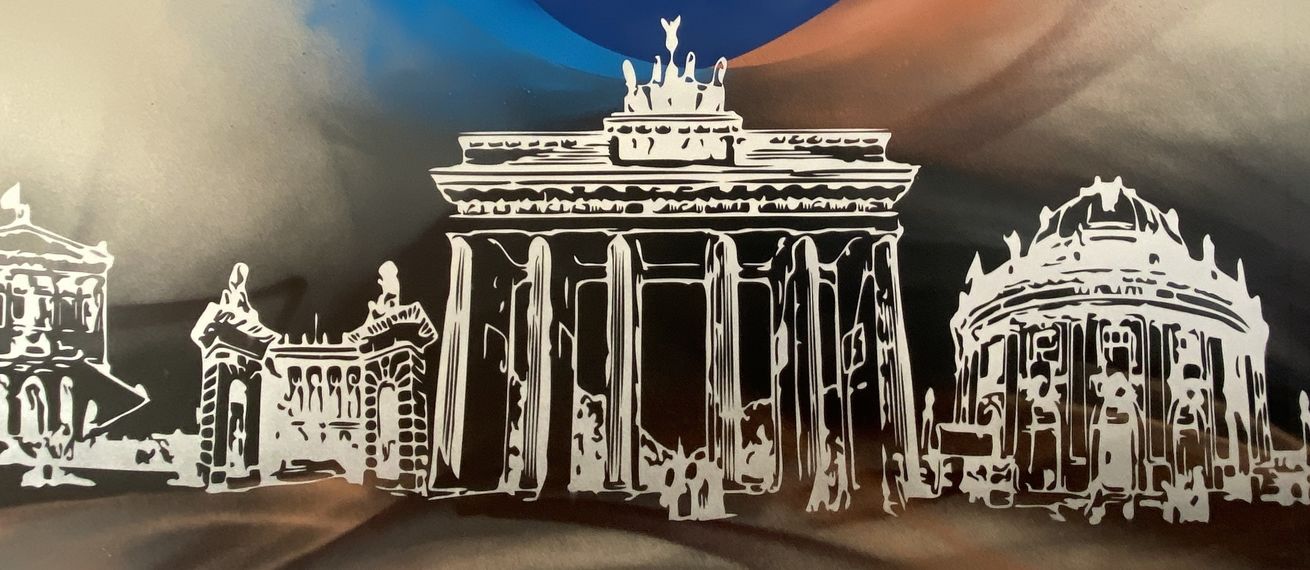 Advertising agency Werbespitze commissions ARTMOS4 to design a logo and skyline for BUDNI Drogerie