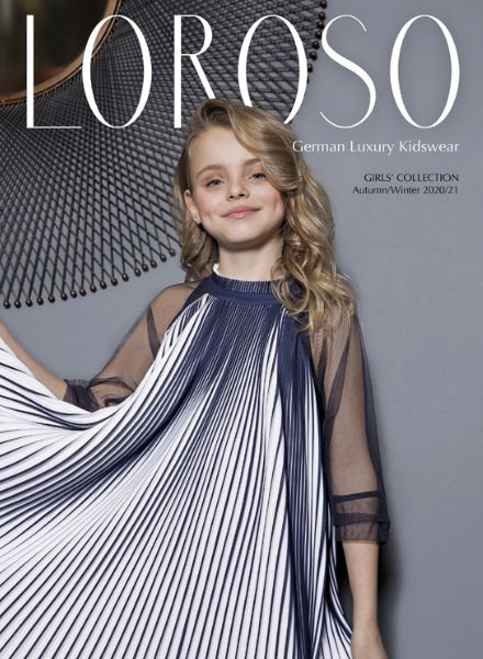 Kids specialist Sabine DUERICHEN c/o KRISTINA KORB photographs the high-quality winter looks for LOROSO Germany Luxury Kidswear