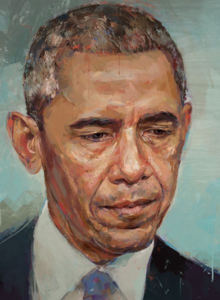 From Stephen King to Obama or even Trump for SZ – portrait illustrations by André LAAME c/o SEPIA