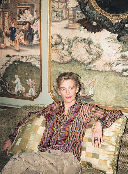 A visit with Mafalda Princess of Hesse and Rolf Sachs in the Villa Polissena for SALON magazine – photos by Wolfgang STAHR c/o NERGER M&O