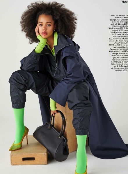 ‘Good Move’ sporty styles for INSTYLE GERMANY with hair & make-up by Anja El SAWAF c/o les Artists by Josef Stockinger