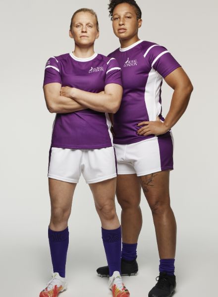 ROYAL LONDON ernennt zwei neue Brand Ambassadors - SHAUNAGH BROWN und CLAIRE MOLLOY standen für den LIONS RUGBY FEASIBILITY REPORT vor RANKINs Kamera