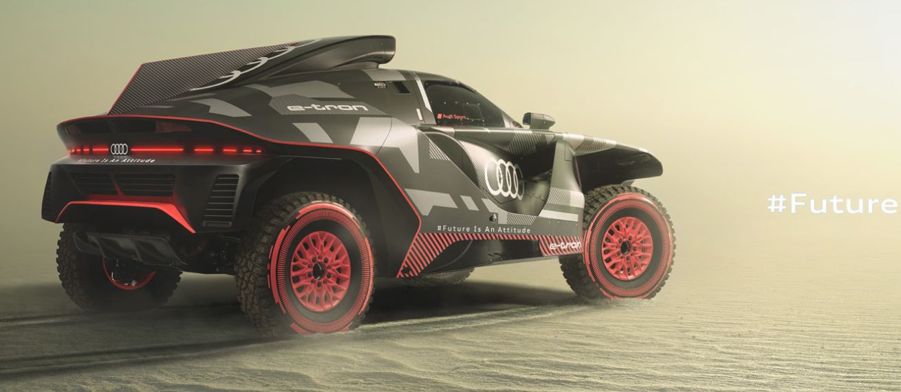 #FutureIsAnAttitude – MARCUS PHILIPP SAUER is the first to photograph the AUDI PARIS DAKAR MACHINE – and we get to experience the brand’s return to international rally sport