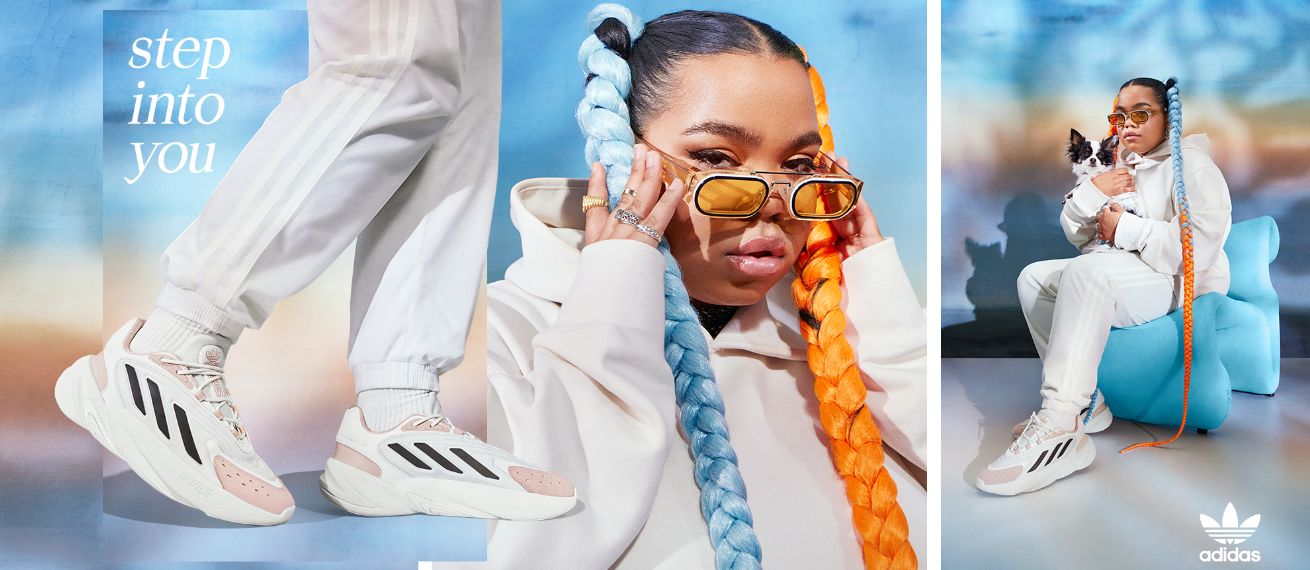 LUNIK produziert in Berlin die 'Step Into You' Kampagne mit Zoe Wees x FW21 ADIDAS ORIGINALS für Iris Worldwide London