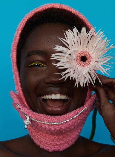 ANDREAS ORTNER photographs Gambian beauty Mariama Ndure for the Jewelry Issue of HARPER’S BAZAAR CZ, November ‘21