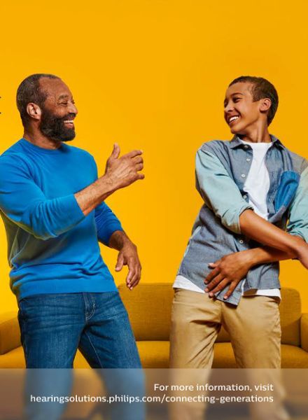 PHILIPS HEARING AIDS. CONNECTING GENERATIONS – post production of the campaign motifs by STEPHANIE WENCEK POSTDESIGN