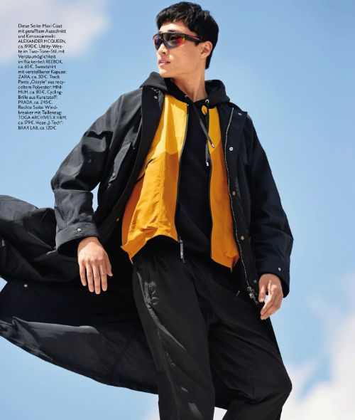 Winter is going to be sporty – PATRICK SCHWALB photographs the ‘World of Difference’ for INSTYLE Men magazine