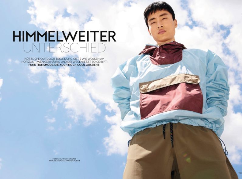 Winter is going to be sporty – PATRICK SCHWALB photographs the ‘World of Difference’ for INSTYLE Men magazine