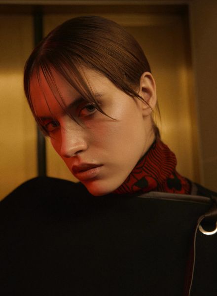 Model Sara Schuld visits Excelsior Hotel Ernst – photographed for VESTAL magazine by SALLYHATESWING