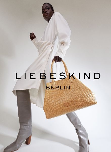 LIEBESKIND BERLIN – The Berlin Bag Brand. The new campaign with model Tasha Malek and hair & make-up by SASKIA KRAUSE c/o BASICS BERLIN