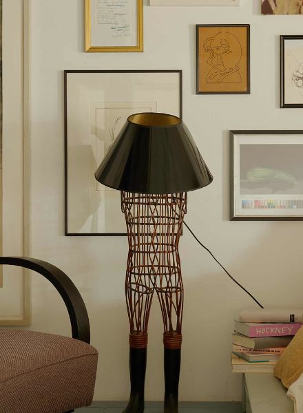 ‘Almost Like at Home : Welcome to the world of artist Oskar Rink’ – portrayed for AD Germany by Robert RIEGER c/o EMEIS DEUBEL