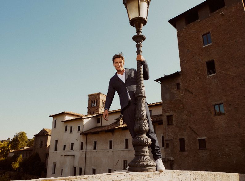 PLAYBOY ESSENTIAL Style Special with actor Oliver Masucci, photographed by Byron MOLLINEDO c/o KRISTINA KORB